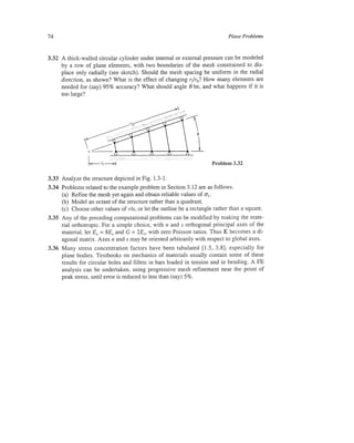 Finite element modeling for stress analysis
