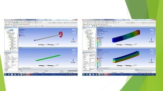 Finite element modelling and analysis in ansys workbench | PPTX