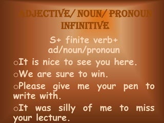 Finite & nofinite verbs | PPTX