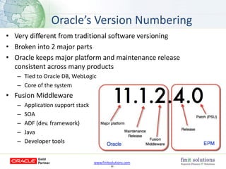 Upgrading to 11.1.2.4 and Other Technical Considerations | PDF