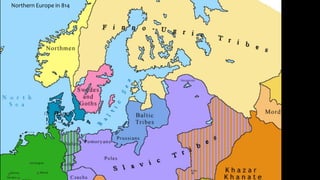 Northern Europe in 814
 