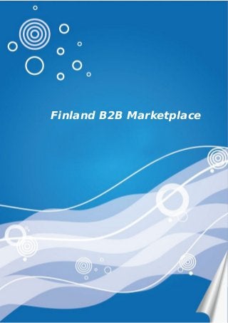 Finland B2B Marketplace
 