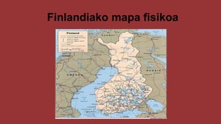 Finlandiako mapa fisikoa
.
 