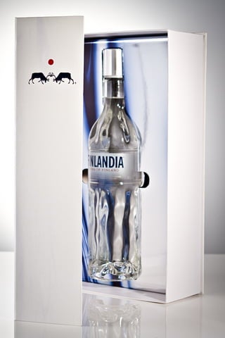 Finlandia, Product Launch Kit - Inside Bottle By Sneller