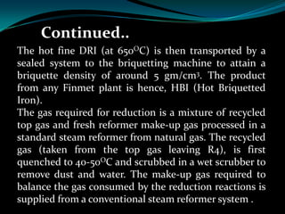 Finmet process | PPTX