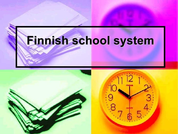 Finnish school system