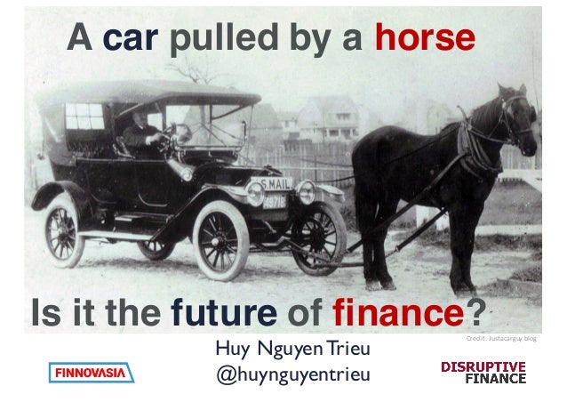 A Car Pulled By A Horse Is It The Future Of Finance