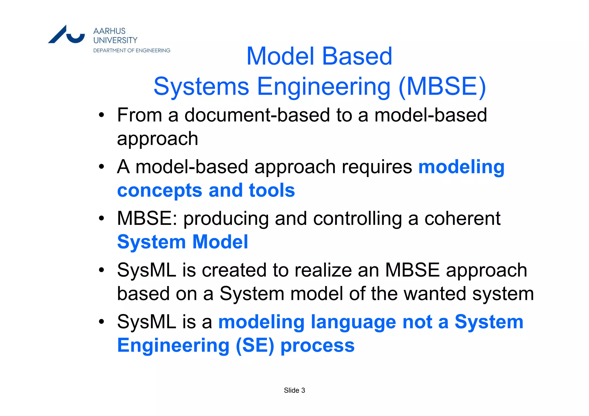 Introduction to SysML af Finn Overgaard Hansen, AU | PDF