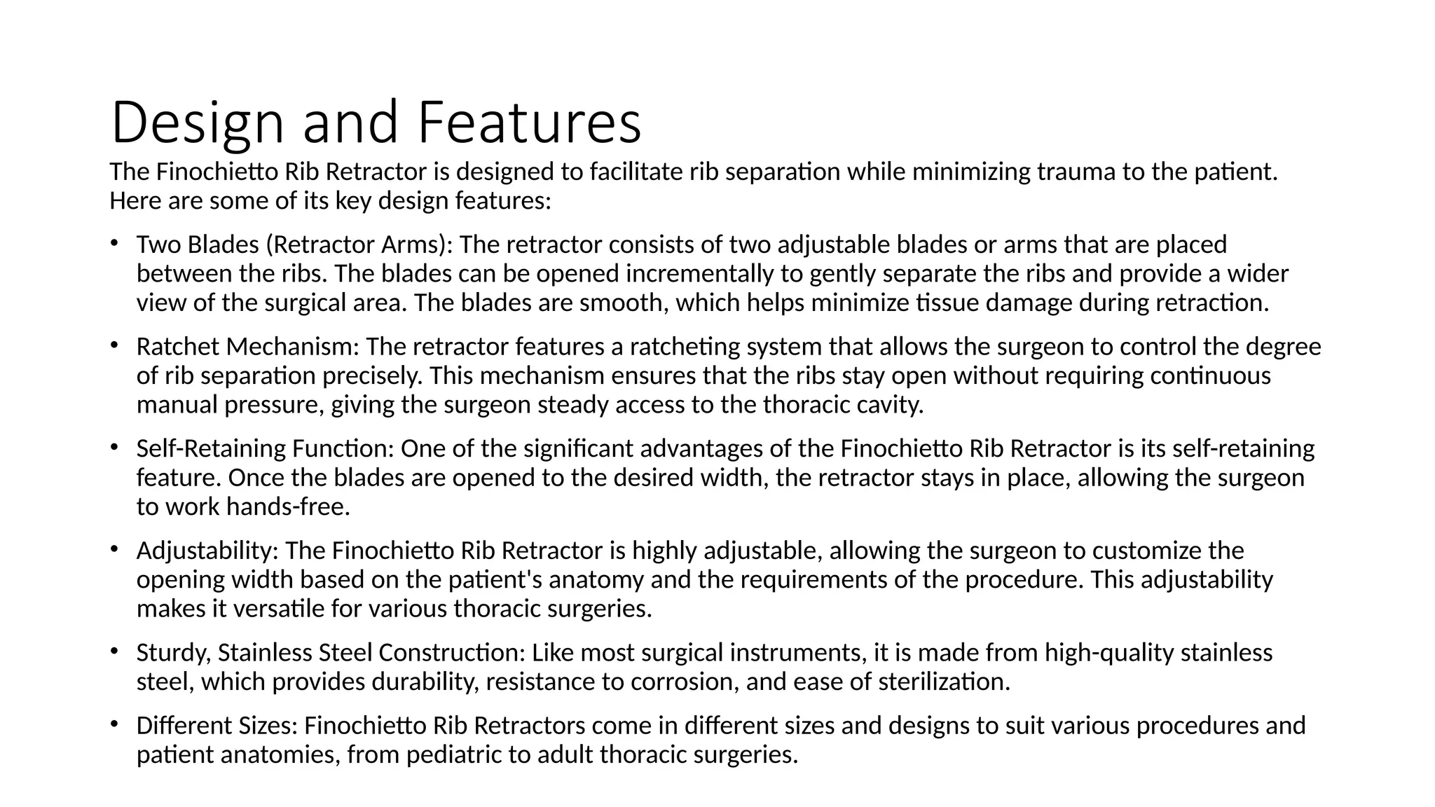 Finochietto Rib Retractor .. , | PPTX