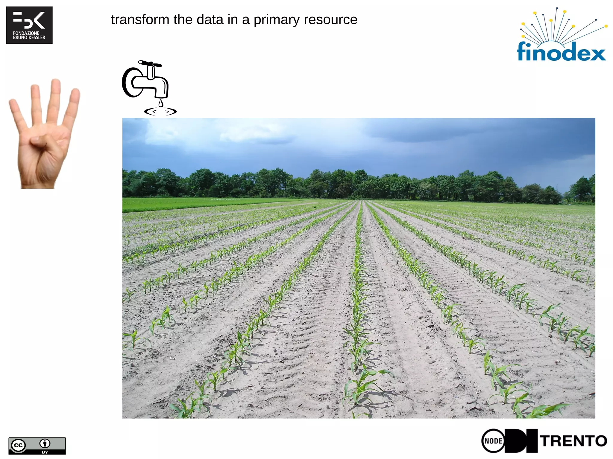 transform the data in a primary resource
 