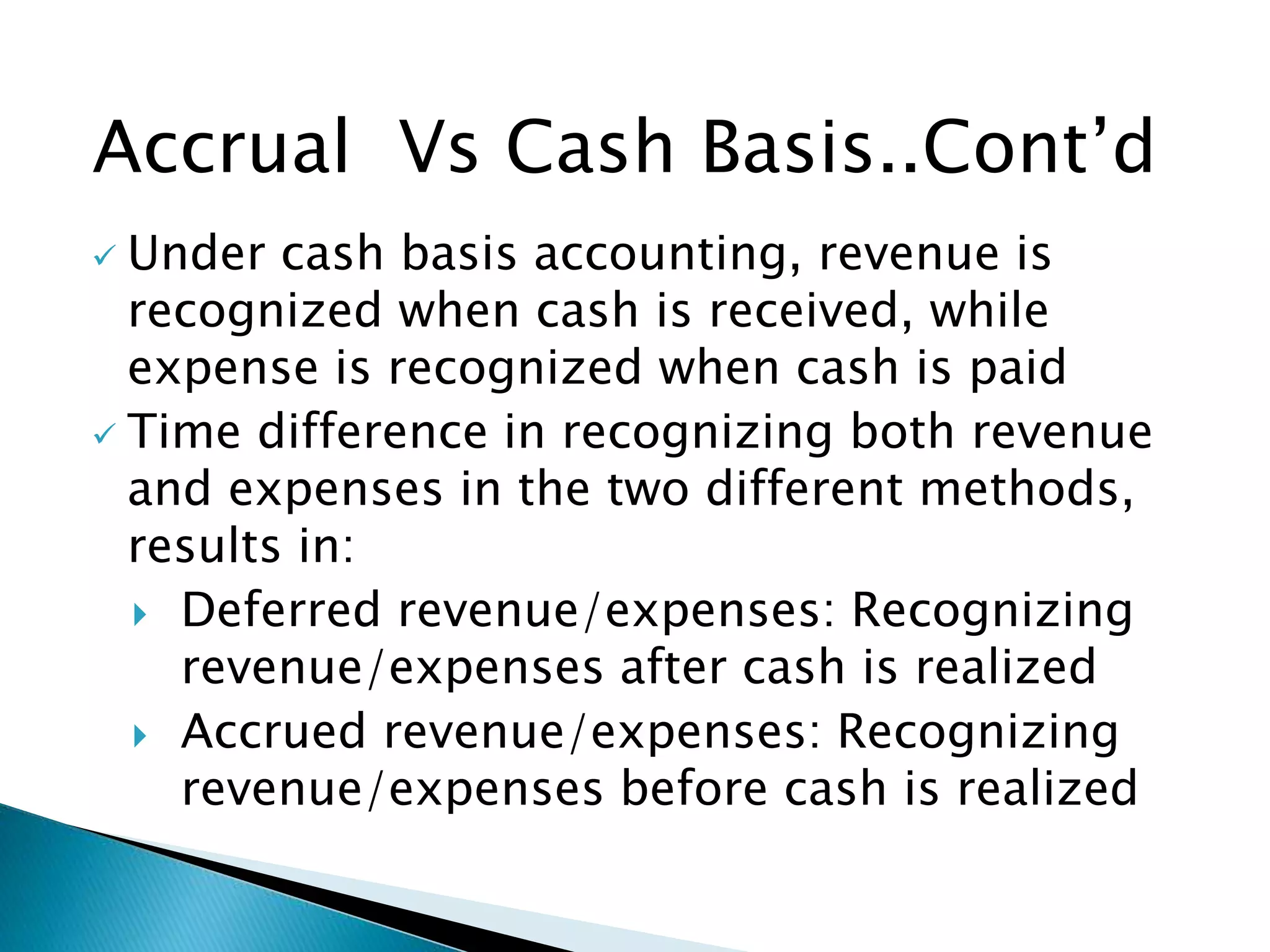 Finon accrual vs cash basis accounting | PPTX