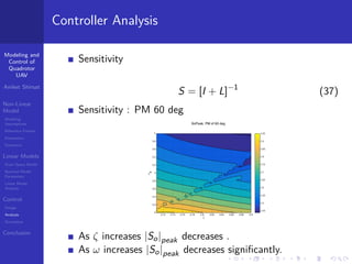 Modeling and control of a Quadrotor UAV | PDF