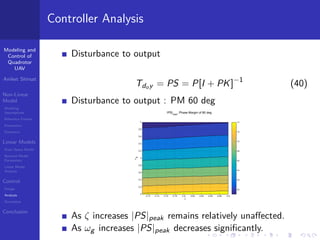 Modeling and control of a Quadrotor UAV | PDF