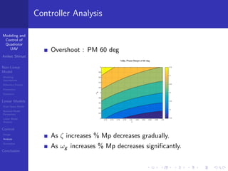 Modeling and control of a Quadrotor UAV | PDF