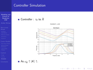 Modeling and control of a Quadrotor UAV | PDF
