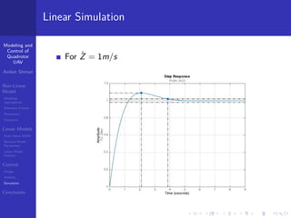Modeling and control of a Quadrotor UAV | PDF