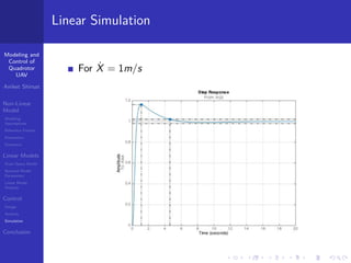 Modeling and control of a Quadrotor UAV | PDF