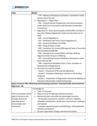 Comprehensive FINRA Series 22 Certification Study Guide and Practice ...