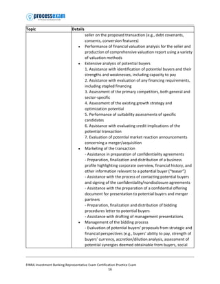 Comprehensive FINRA Series 79 Exam Study Guide and Practice Test | PDF