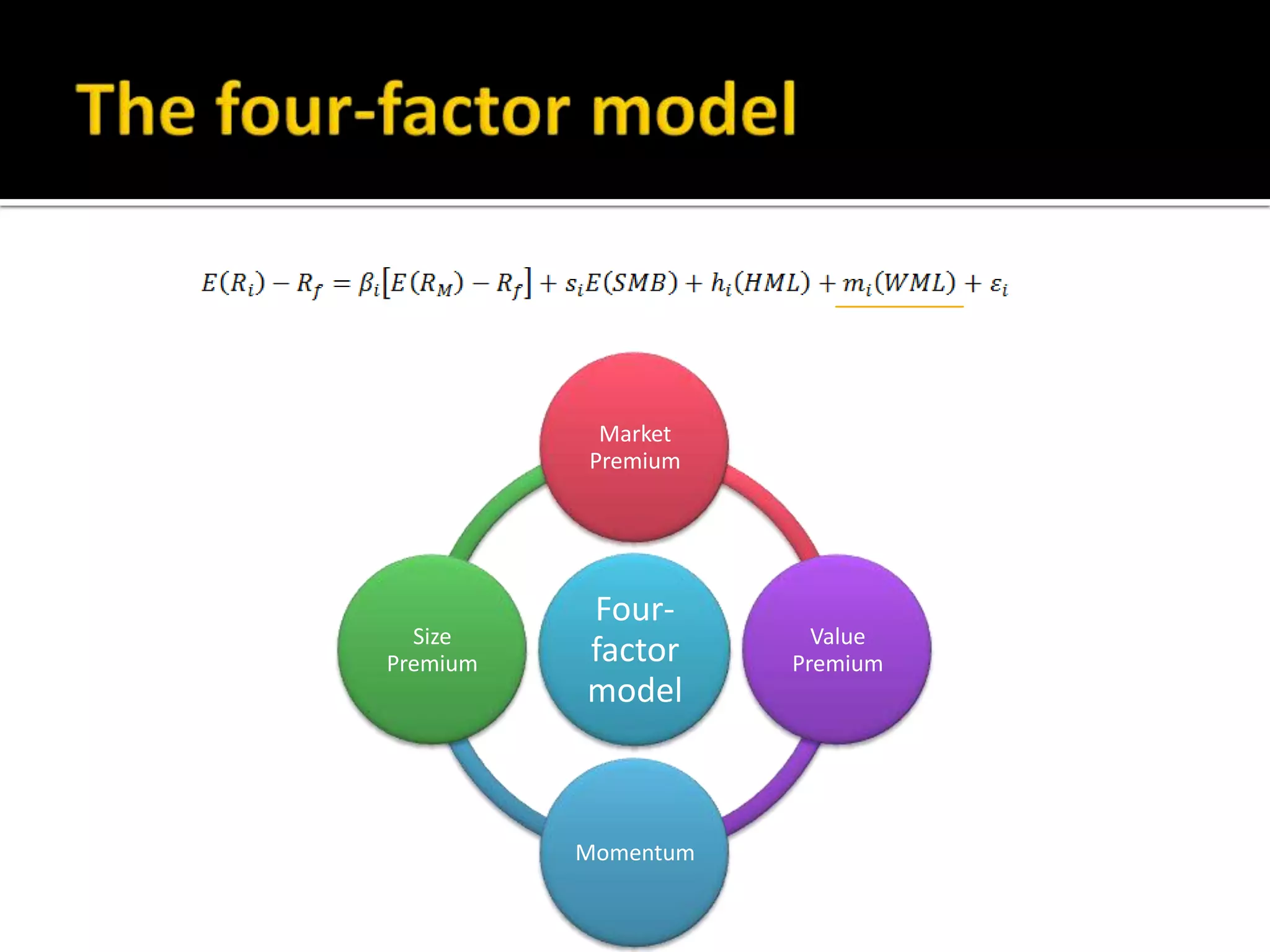 The four-factor model