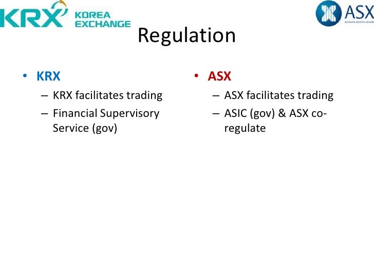 Krx trading system