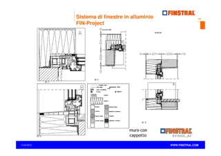Sistema di finestre in alluminio
FIN-Project

14.04.2013

www.finstral.com ©

15

WWW.FINSTRAL.COM

 