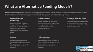 FinTech & Alternative Funding Models: Crowdfunding and Beyond | PPTX