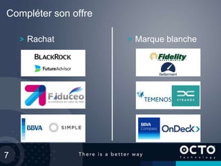 7
Compléter son offre
Rachat Marque blanche
 