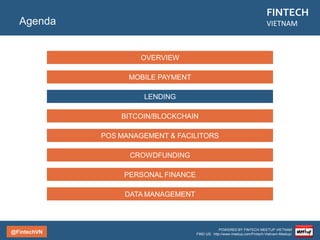 @FintechVN
FINTECH
VIETNAM
POWERED BY FINTECH MEETUP VIETNAM
FIND US: http://www.meetup.com/Fintech-Vietnam-Meetup/
Description
E-wallet WebMoney Vietnam help customers access online payment services globally. The product
allows customers to pay electricity and telephone bills, do the online shopping and transfer money.
Customers can also use the product to withdraw money at banks associated with VNO or WMV agents.
Mobile Payment
WebMoney
Country/City
Vietnam/Saigon
Founded
2011
Topic
Mobile Payment
Company
WebMoney Vietnam
Website
wmtransfer.vn
 