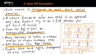 2. Open API Ecosystem
7	
 