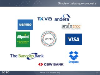 27
Simple – La banque composite
 