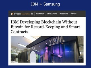 IBM + Samsung
 