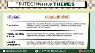 Fintech Meetup 2024: The Best Fintech Show of the Year | PDF