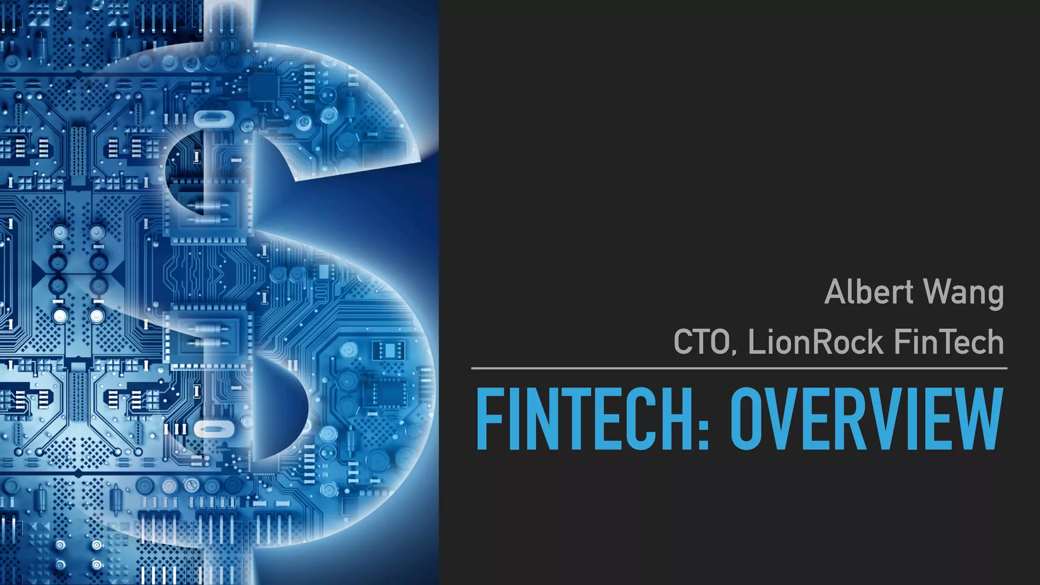 FinTech Overview | PDF