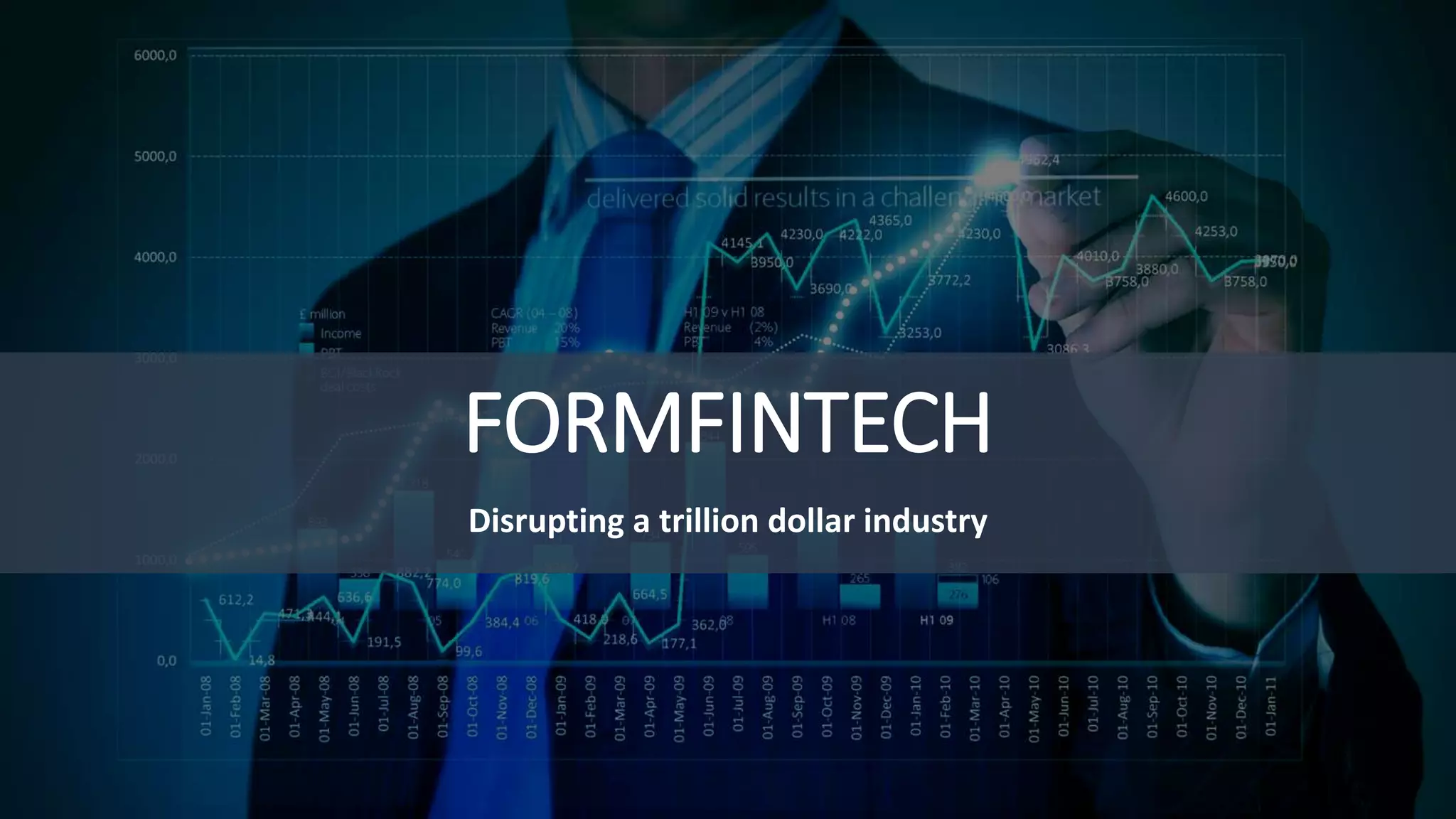 FORMFINTECH
Disrupting a trillion dollar industry
 