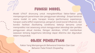 Analisis Penerapan Unified Theory of Acceptance and Use of Technology ...