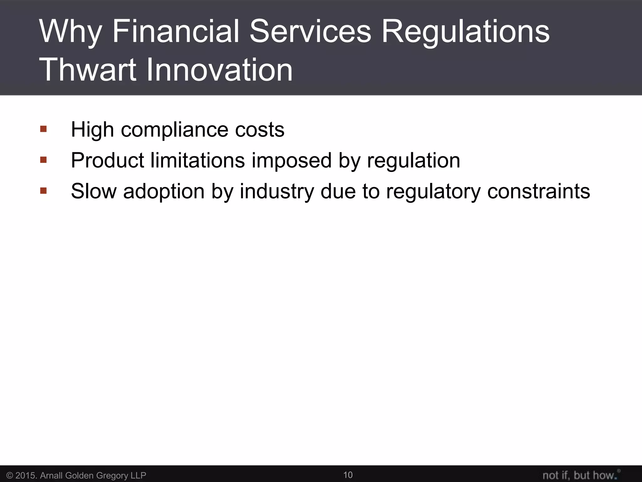 Fintech regulations presentation | PDF