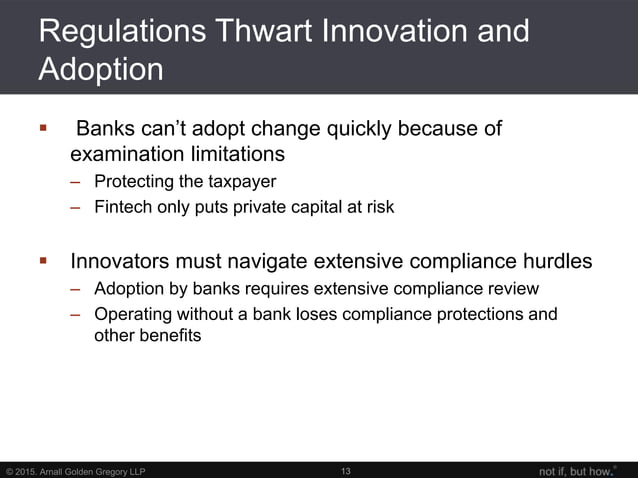 Fintech regulations presentation | PDF