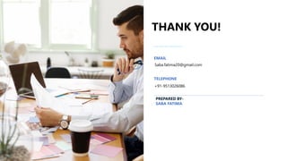 THANK YOU!
TELEPHONE
PREPARED BY-
SABA FATIMA
+91-9513026086
EMAIL
Saba.fatima20@gmail.com
 