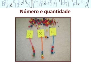 Número e quantidade
 