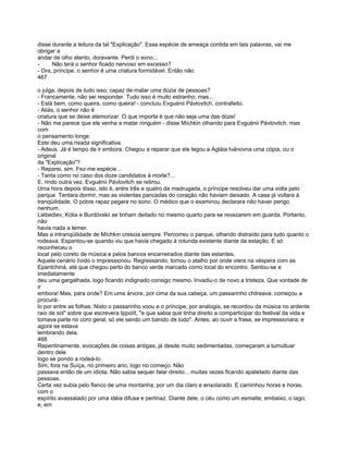 Fiodor dostoievski   o idiota