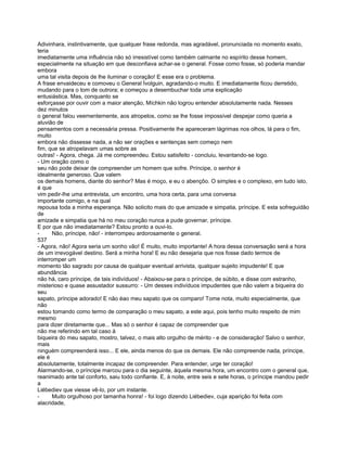 Fiodor dostoievski   o idiota