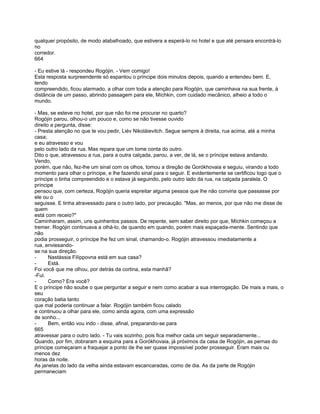 Fiodor dostoievski   o idiota