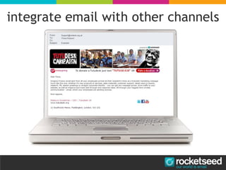integrate email with other channels
 