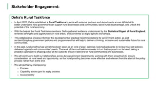 Defra Inclusive Delivering Information That Can Drive Action_Making Rural Proofing Work ...