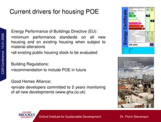 Unlocking Building Performance with Post-Occupancy Evaluation (POE ... - Sustainable Apartment Renovation With Post Occupancy Evaluation
