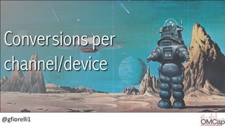 @gfiorelli1
Conversions per
channel/device
 
