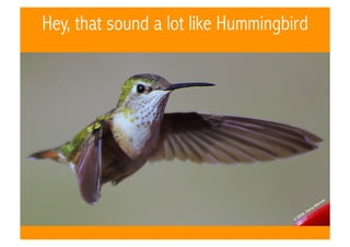 Hey, that sound a lot like Hummingbird

 