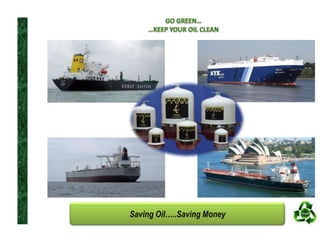 Saving Oil…..Saving Money

 