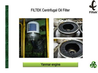 FILTEK Centrifugal Oil Filter

Yanmar engine

 